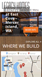 Mobile Screenshot of legacyhomeswa.com